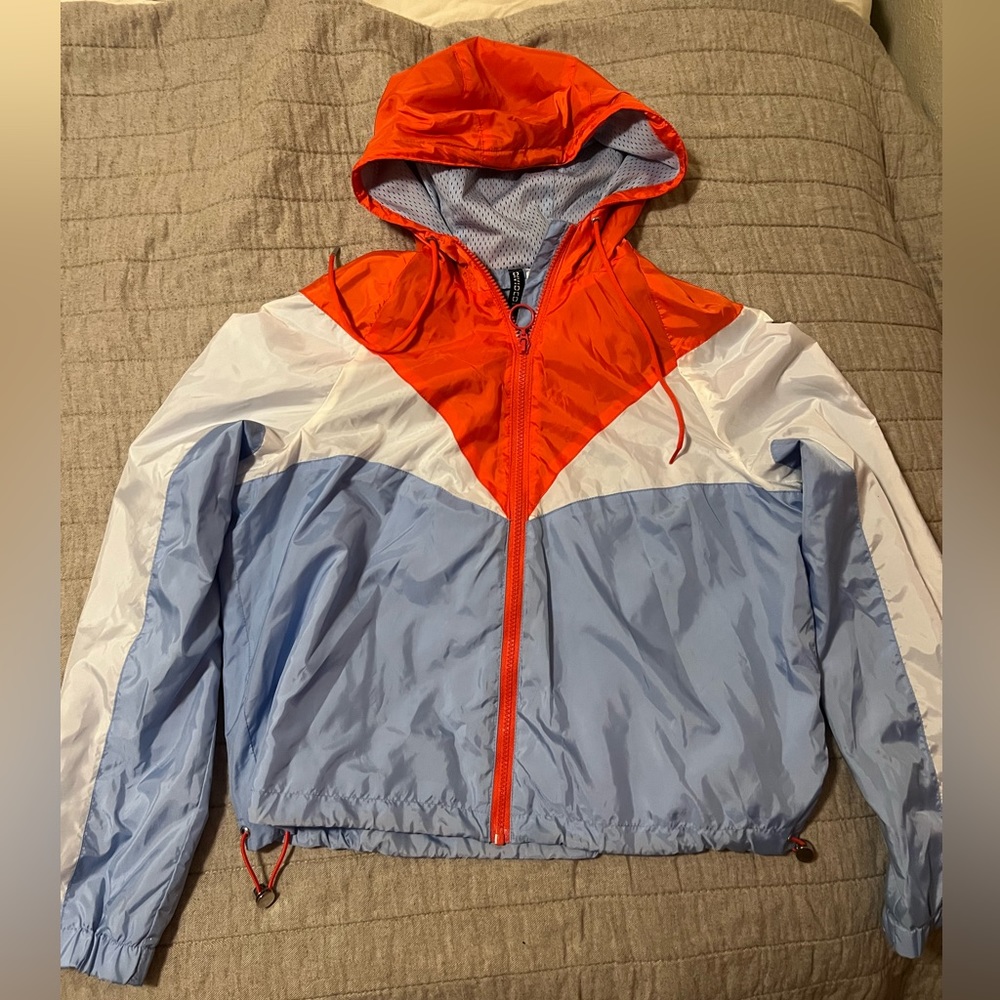 Multi colored track jacket